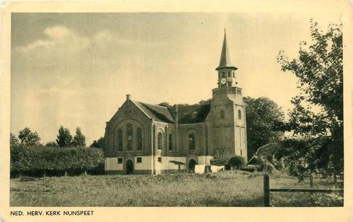 (387-132-039) Nunspeet Kerk, Verzamelen, Ansichtkaarten | Nederland, Gelderland, Verzenden
