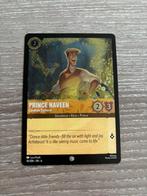 Disney Lorcana Prince Naveen explorer 10-204 6AZS Foil, Ophalen of Verzenden, Zo goed als nieuw, Losse kaart, Foil