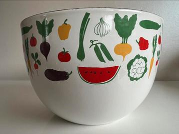 Fins Design XL Arabia Finel Enamel Schaal Groente H. Orvola beschikbaar voor biedingen