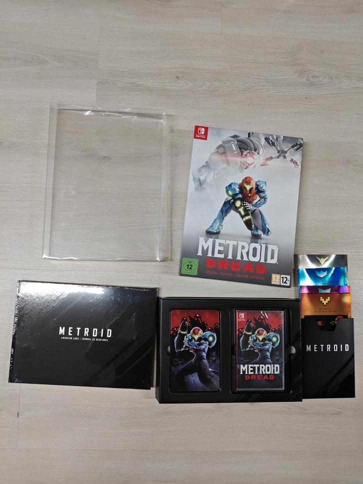 Metroid Dread Special Edition Switch, Spelcomputers en Games, Games | Nintendo Switch, Zo goed als nieuw, Racen en Vliegen, 1 speler