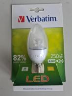 4 x Verbatim E14 LED Candle 4.5W Clear House Light Bulb Lamp, Huis en Inrichting, Lampen | Losse lampen, Nieuw, Ophalen of Verzenden