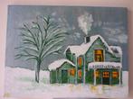 Winterlandschap, Antiek en Kunst, Kunst | Schilderijen | Klassiek, Ophalen of Verzenden