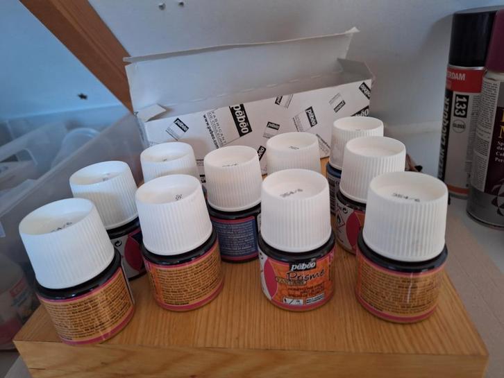 Pebeo glasverf, Hobby en Vrije tijd, Knutselen, Nieuw, Overige typen, Ophalen