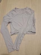 Alphalete sport croptop in grijs - maat S, Maat 36 (S), Grijs, Alphalete, Ophalen of Verzenden