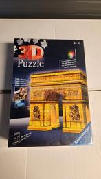 Ravensburger 3D Puzzel Arc de Triomphe met LED, Hobby en Vrije tijd, Denksport en Puzzels, Ophalen, Minder dan 500 stukjes, Nieuw