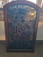 Glas en lood, Ophalen, Gevelraam of Ruit, Gebruikt, Glas in lood