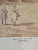 S.Berghuis tussen twee markten Groningen 1890 print, Verzenden