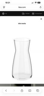 14 stuks karaf, 50 tot 75 cm, Wit, Ophalen of Verzenden, Glas