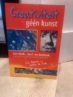 Creativiteit géén kunst - Denk-, durf- en doeboek, Verzenden, Gebruikt, Boek, Kunst en Creatief