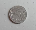 Wilhelmina 10 Cent 1901, Postzegels en Munten, Munten | Nederland, Zilver, Ophalen of Verzenden, 10 cent, Koningin Wilhelmina