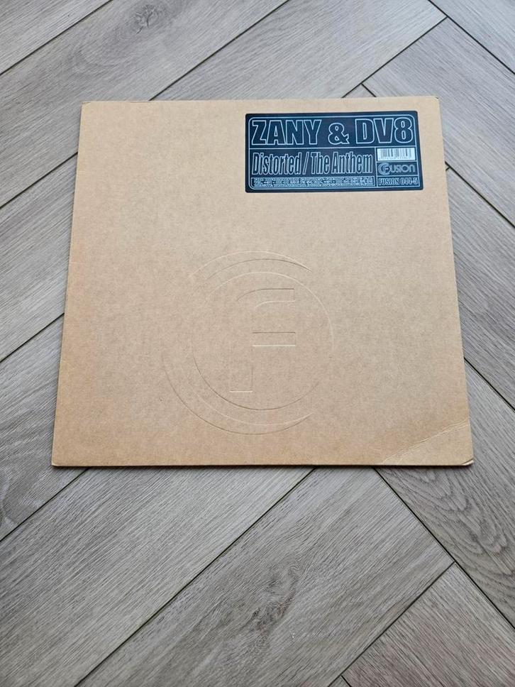 Zany & DV8 - Distorted / The Anthem, Cd's en Dvd's, Vinyl | Dance en House, 12 inch, Ophalen of Verzenden