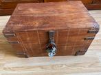 Vintage indian shoe shine box, Ophalen of Verzenden, Zo goed als nieuw, Minder dan 50 cm