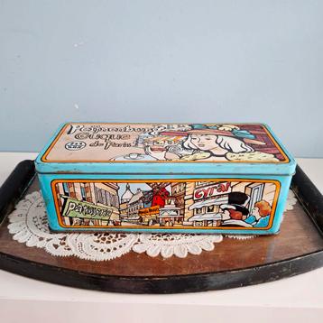 Peijnenburg 'Couque de Paris', vintage ontbijtkoek blik beschikbaar voor biedingen