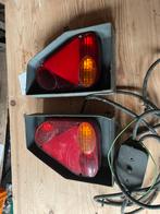 Aanhangerverlichting met stalen beugel, Ophalen of Verzenden, Gebruikt
