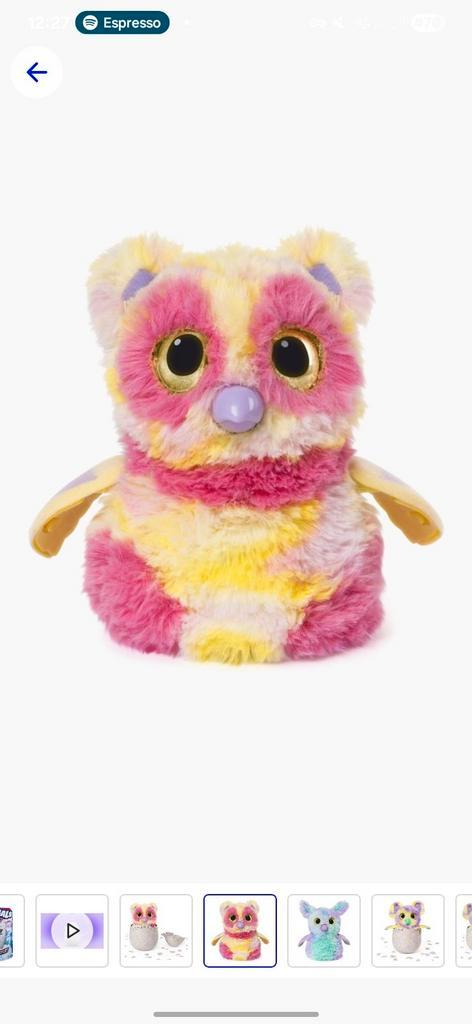 Hatchimal speelgoed, Kinderen en Baby's, Speelgoed | Knuffels en Pluche, Gebruikt, Overige typen, Ophalen of Verzenden