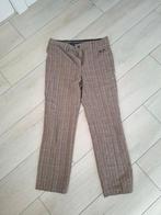 TONI DRESS wollen broek maat M bruin geruit PREMIUM WOOL, Kleding | Dames, Maat 38/40 (M), Bruin, Toni Dress, Ophalen of Verzenden