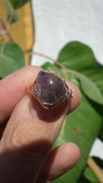 Electroformed Koperen Super 7 ring, Verzenden, Mineraal