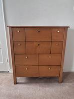 Massief eiken ladekast - 93x39x4 cm, Huis en Inrichting, Kasten | Dressoirs, Ophalen, Gebruikt, Eikenhout, 50 tot 100 cm