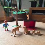 Playmobil 6134 Golden Retriever met puppy's, Ophalen of Verzenden, Zo goed als nieuw