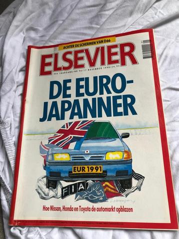 Elsevier uit 1990, jaargang 46 nr. 46: De Euro-Japanner beschikbaar voor biedingen