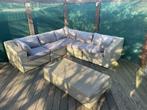 Tuin Lounch bank, Ophalen of Verzenden, Zo goed als nieuw, Rotan