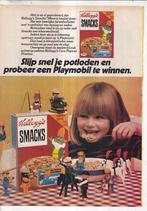 Retro reclame 1979 Kellogg's & Playmobil speelgoed wedstrijd, Verzamelen, Retro, Ophalen of Verzenden