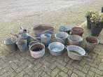 Zinken teil, emmers en gieters, Tuin en Terras, Ophalen, Zo goed als nieuw, Metaal, 30 tot 60 cm