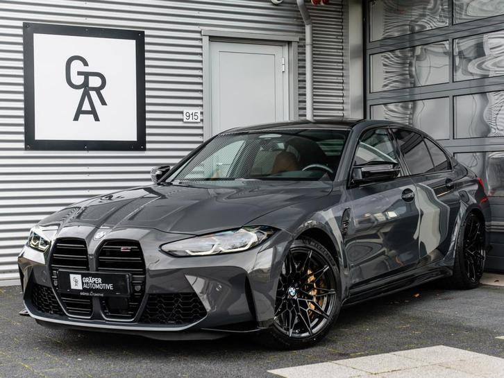 BMW M3 Competition | Keramisch | Harman Kardon | Orig NL, Auto's, BMW, Bedrijf, Te koop, 3-Serie, ABS, Adaptive Cruise Control