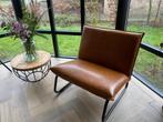 Leren Fauteuil 2 stuks blikvanger DTP Eijerkamp lederen, Huis en Inrichting, Fauteuils, Ophalen, 75 tot 100 cm, Zo goed als nieuw