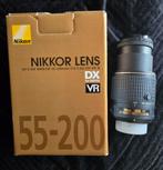 Nikon AF-S DX NIKKOR 55-200mm f/4-5.6G ED VR II, Ophalen, Zo goed als nieuw, Telelens
