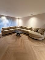 Hoekbank met luxe rond loungegedeelte ophalen in VLAARDINGEN, Huis en Inrichting, Banken | Complete zithoeken, Ophalen of Verzenden