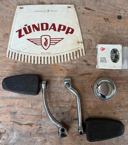 Crankset zundapp 517, cawi tankdop en spatlap, Fietsen en Brommers, Brommeronderdelen | Zundapp, Zo goed als nieuw, Frame, Ophalen of Verzenden