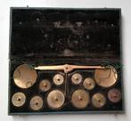 Muntgewichtendoosje met 10 muntgewichten, Ophalen of Verzenden