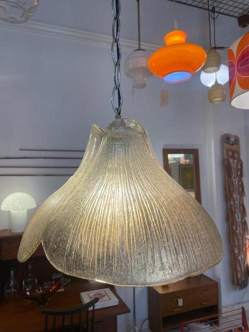 Murano Glazen Hanglamp, Peill & Putzler, Duitsland 1970'S, Huis en Inrichting, Lampen | Hanglampen, Zo goed als nieuw, Minder dan 50 cm