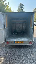 Gesloten aanhanger / motoraanhanger tandemasser 2500kg, Auto diversen, Aanhangers en Bagagewagens, Ophalen, Gebruikt