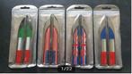 2x Chromen 3D sticker badge embleem Diverse landen vlag, Verzenden, Nieuw, Auto of Motor