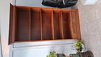 massief houten boekenkast met 2 laden, Huis en Inrichting, Ophalen, Gebruikt, 100 tot 150 cm, 200 cm of meer