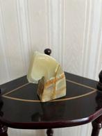 Marmer onyx paard groen marble, Antiek en Kunst, Ophalen
