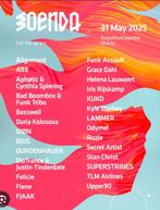 1x gastenlijst Soenda festival 2025 kaart, Tickets en Kaartjes, Beurzen, Twee personen, Mei