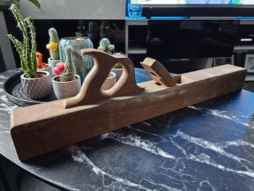 Houten handschaaf schaaf 65 cm lang / houtbewerking, Antiek en Kunst, Antiek | Gereedschap en Instrumenten, Ophalen of Verzenden