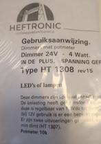 Heftronic HT1308 24V dimmer 4W, Ophalen of Verzenden, Nieuw, Overige typen