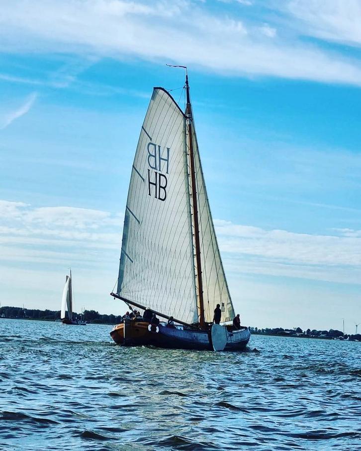 Prachtig Skûtsje te koop!, Watersport en Boten, Platbodems, Gebruikt, 12 meter of meer, Staal, Diesel, Ophalen