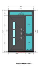 Gezocht deze maten voordeur, 75 tot 150 cm, Raamkozijn, Ophalen of Verzenden, Zo goed als nieuw