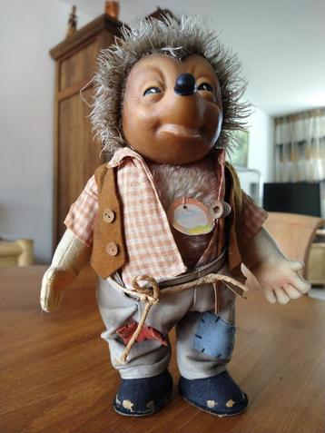Originele Steiff Mecki  pop met pijp  28 cm beschikbaar voor biedingen