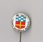 Korps Nationale Reserve emaille speldje leger, Embleem of Badge, Nederland, Landmacht, Verzenden