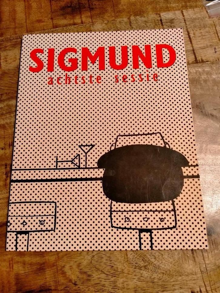 Sigmund Achtste sessie strip stripboek album, Boeken, Stripboeken, Gelezen, Eén stripboek, Ophalen of Verzenden
