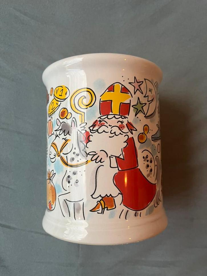 Blond Amsterdam sinterklaaspot zonder deksel, Huis en Inrichting, Keuken | Servies, Zo goed als nieuw, Ophalen