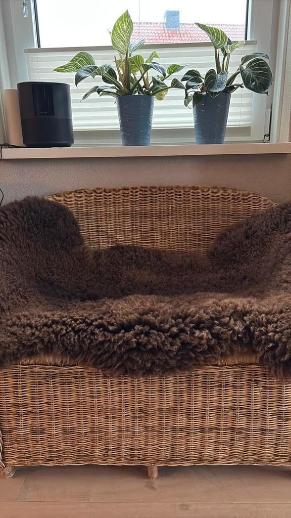 Vintage Rotan Bankje met Klep - Kinderbankje, Antiek en Kunst, Antiek | Meubels | Stoelen en Banken, Ophalen