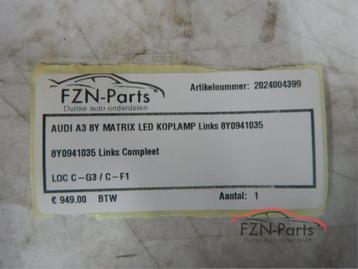 Audi A3 8Y Matrix LED Koplamp Links 8Y0941035 beschikbaar voor biedingen