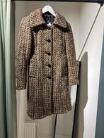 Vanilia tweed jas bruin tinten 36 wol, Ophalen of Verzenden, Zo goed als nieuw, Maat 36 (S), Bruin